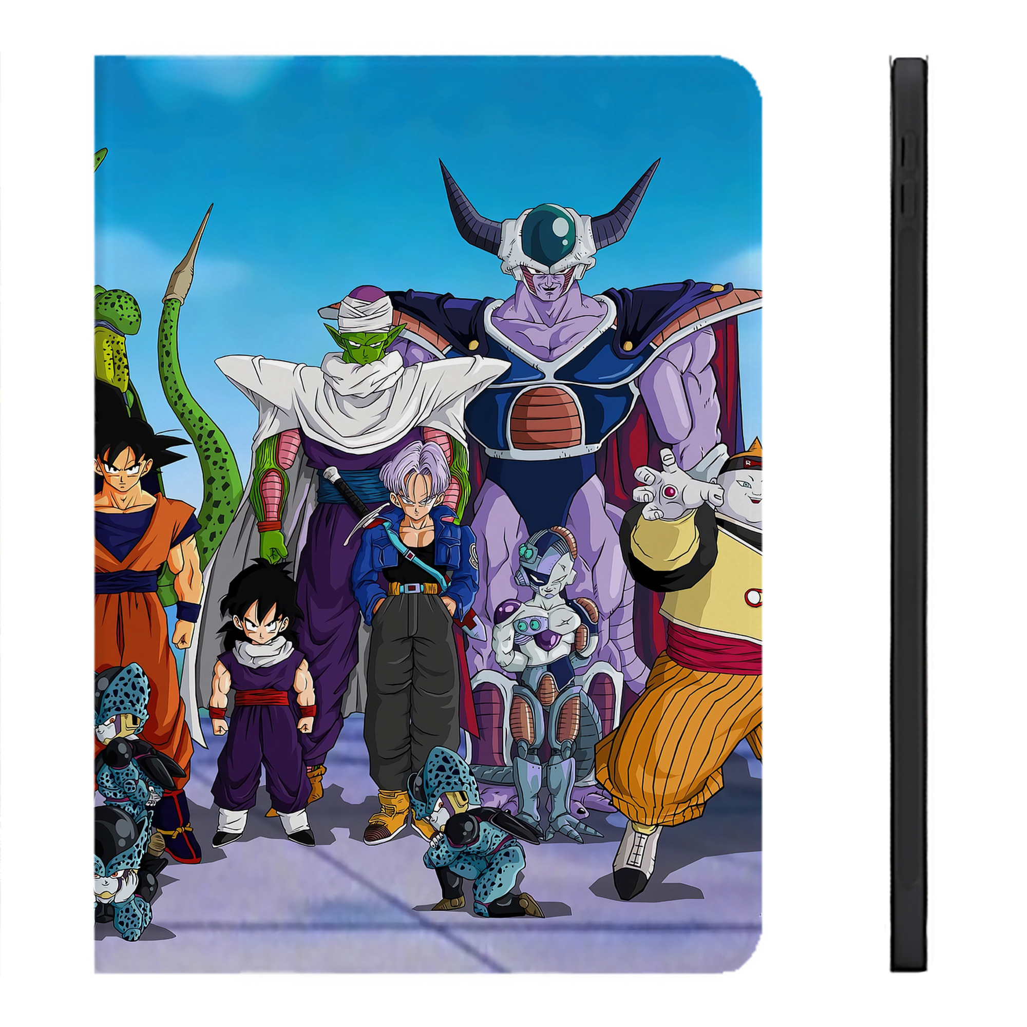 （画像用） ドラゴンボール DRAGON BALL IPadケース ペンホルダー付き ブックスタイルデザイン